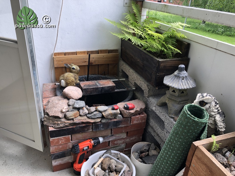 Vesiaihe parvekkeelle