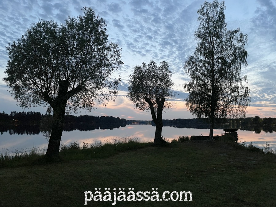 Kylmä ilta Vuoksella